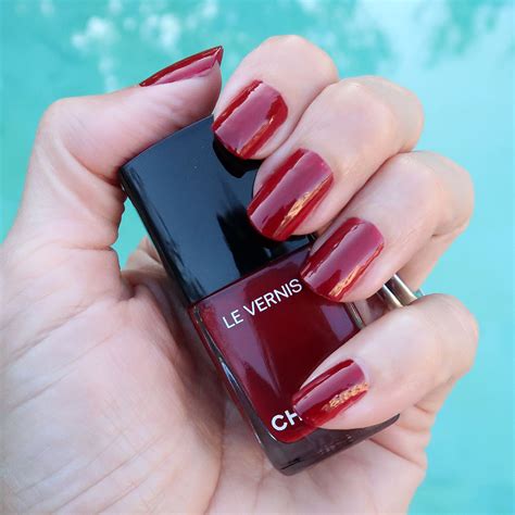 chanel opulence nail polish swatch|chanel nail polish 2022.